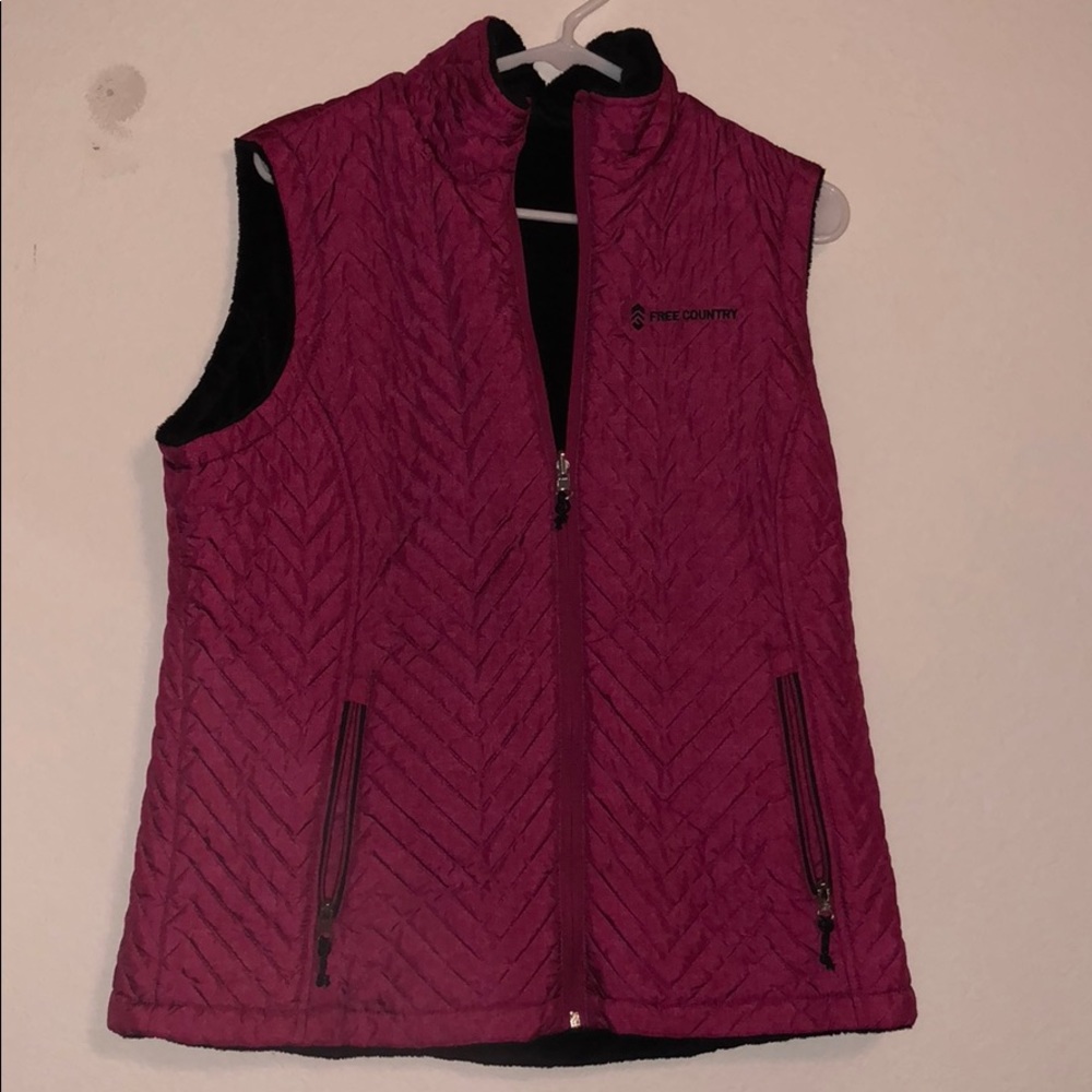 Reversible vest by free country❄️⛄️